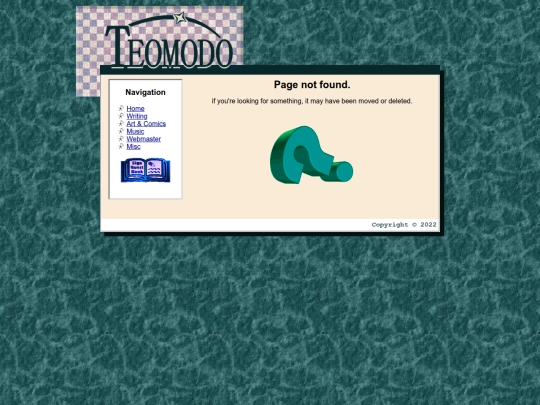 not_found screenshot