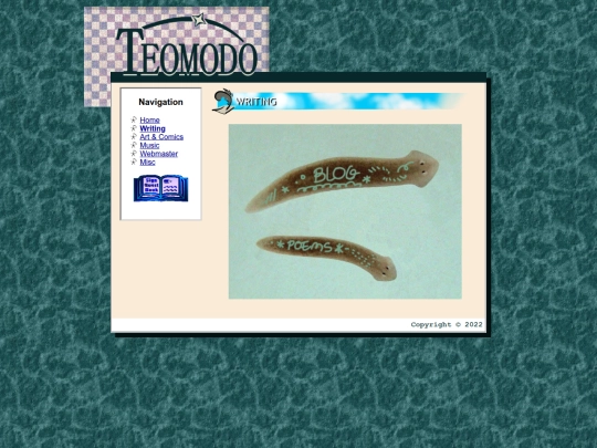 writing screenshot