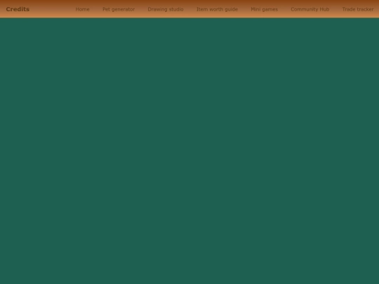 credits screenshot