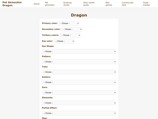 pet_generator_dragon screenshot