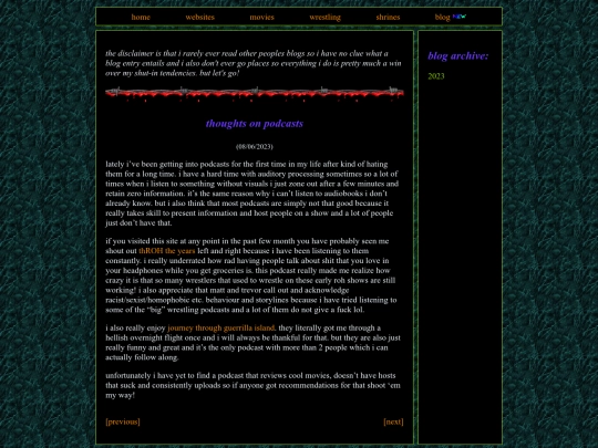 blog/thoughts-on-podcasts screenshot