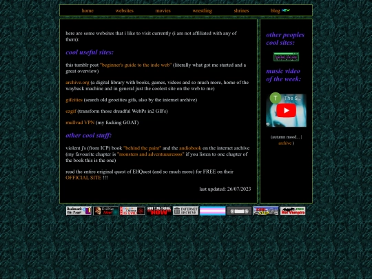 websites screenshot
