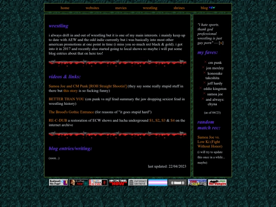 wrestling screenshot