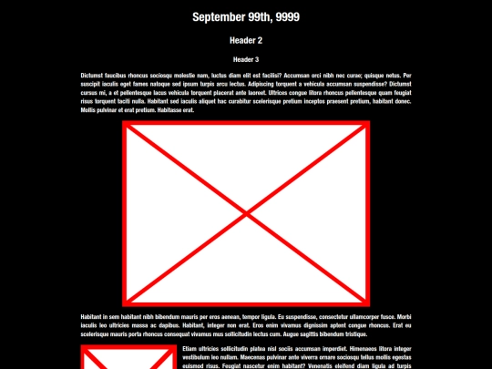 blog/dummy screenshot
