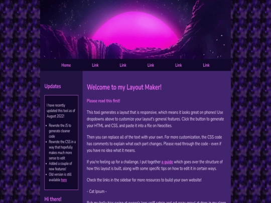 index screenshot