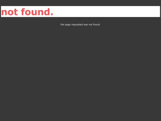 not_found screenshot