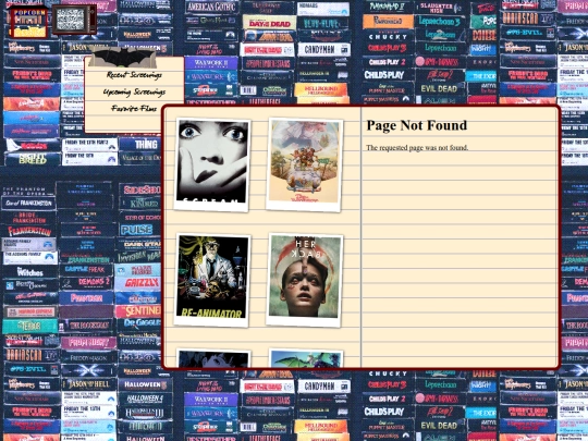 theaterpages/filmjournal screenshot