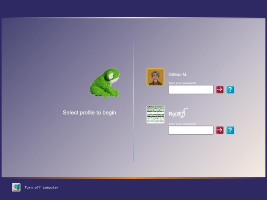 userpages/userselect screenshot