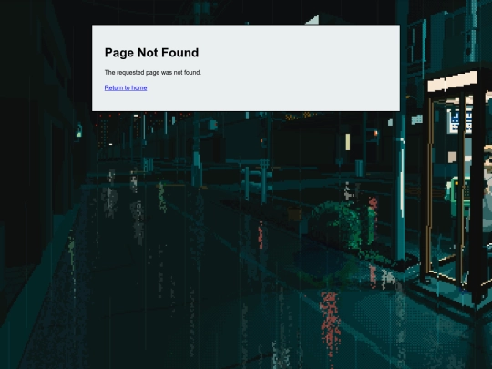not_found screenshot