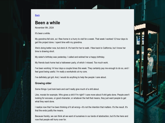 posts/been-a-while screenshot