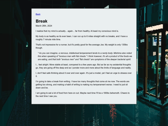 posts/break screenshot