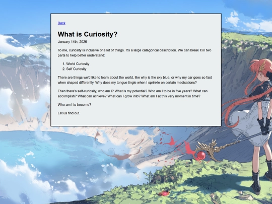 posts/curiosity screenshot