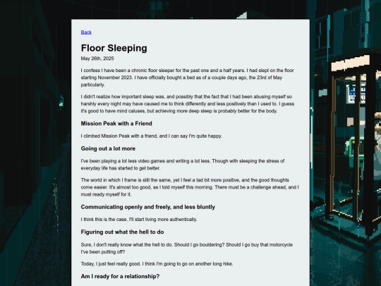 posts/floor-sleeping screenshot