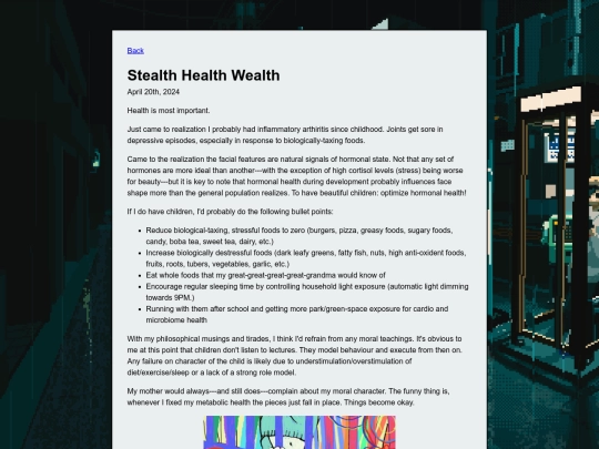 posts/health-wealth screenshot