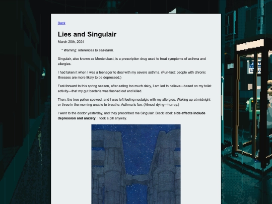 posts/lies screenshot