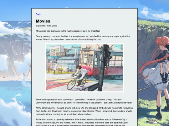 posts/movies screenshot
