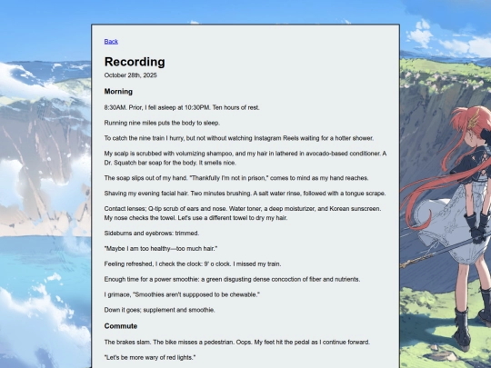 posts/recording screenshot