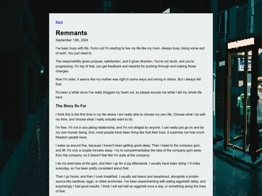 posts/remnants screenshot