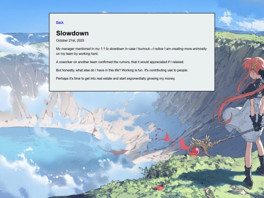 posts/slowdown screenshot