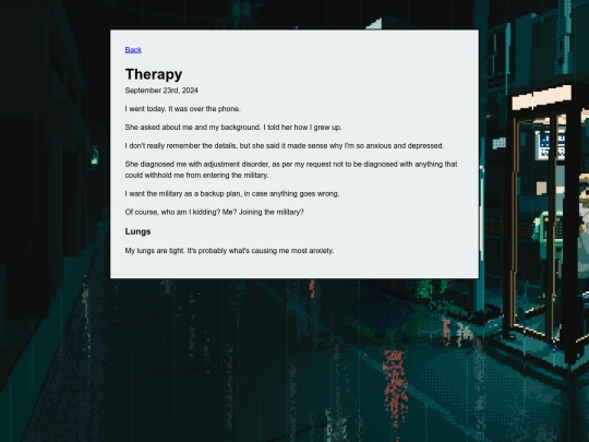 posts/therapy screenshot