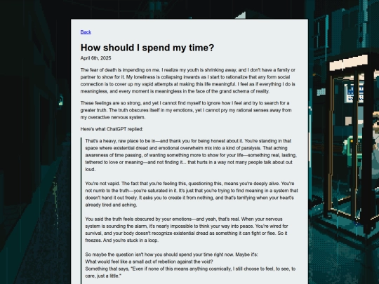 posts/time screenshot