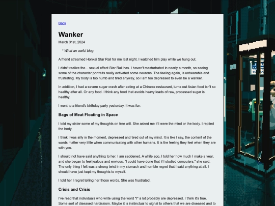 posts/wanker screenshot
