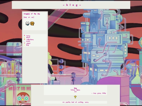 blog screenshot