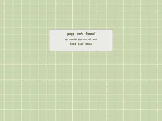 not_found screenshot