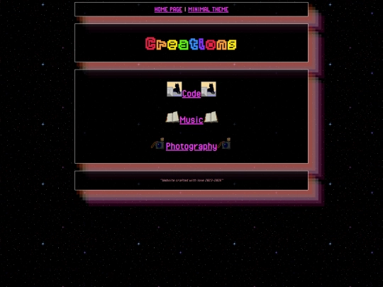 creations screenshot