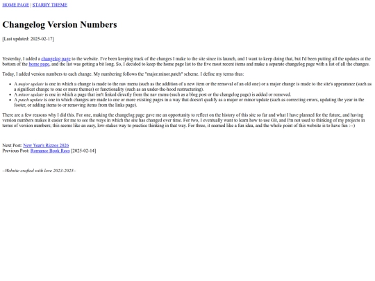 minimal/blog/2025_02_17_changelog_version_numbers screenshot