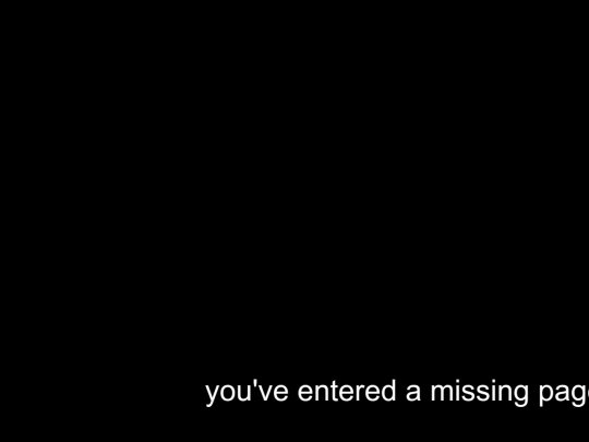 not_found screenshot