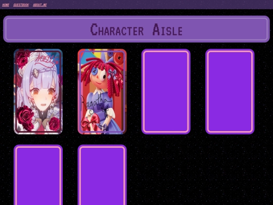 charpage screenshot