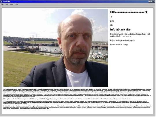 profile screenshot
