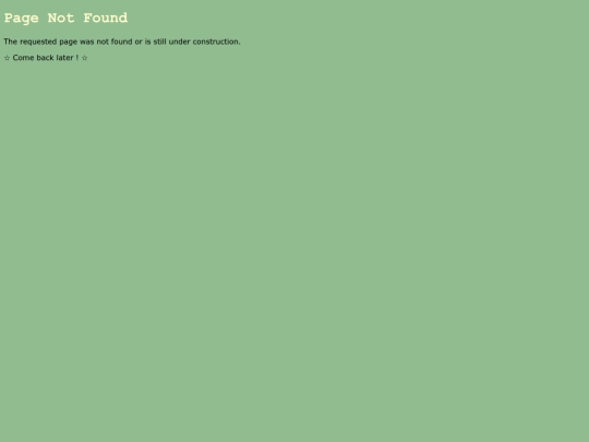 not_found screenshot