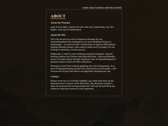 dir/about screenshot