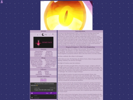 Mabinogion/Shadowkeeper_Codex screenshot