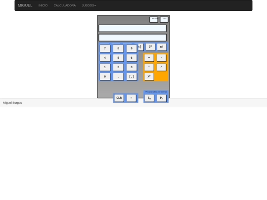 Carrusel boostrap/calculadora screenshot