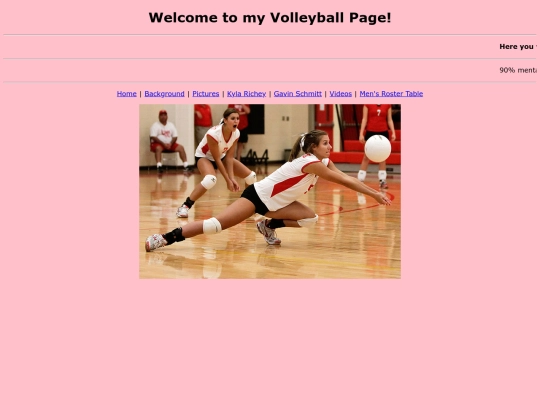 volleyball screenshot