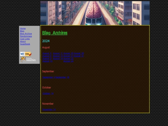 archive screenshot