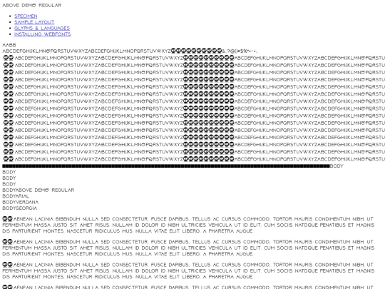 avobe/above__-_personal_use_only-demo screenshot