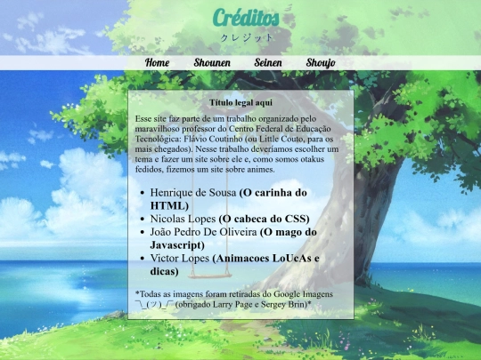 creditos screenshot