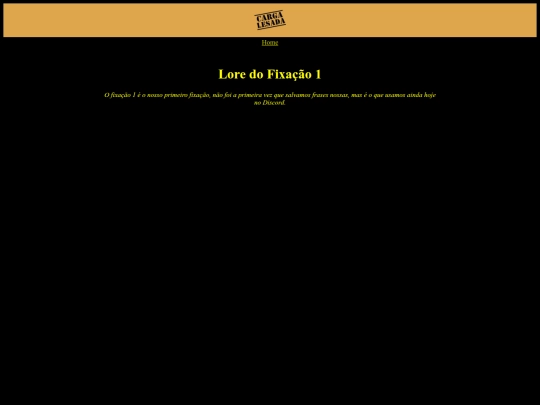 fixacao/lore screenshot