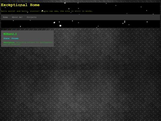 projects screenshot
