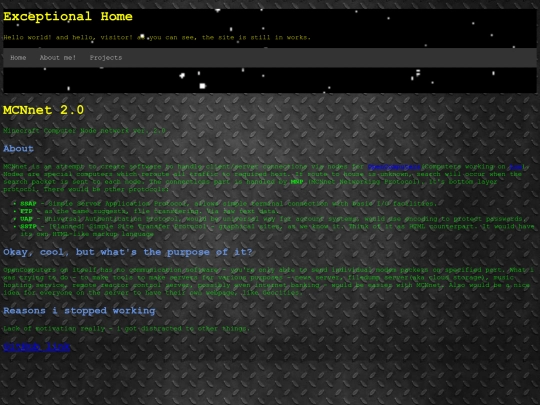 projects/mcn-net screenshot