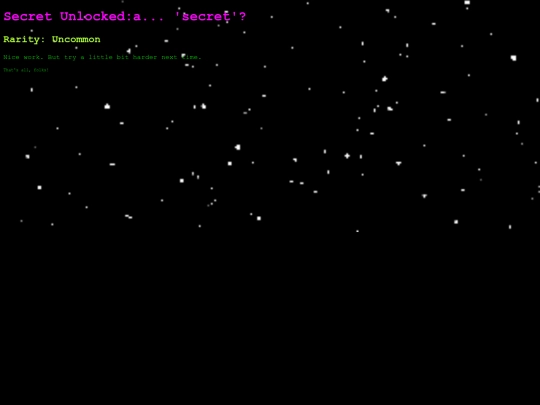 secrets/secret screenshot