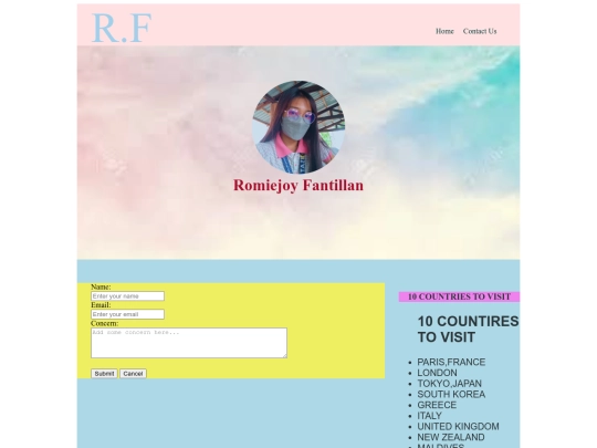 contact-us screenshot
