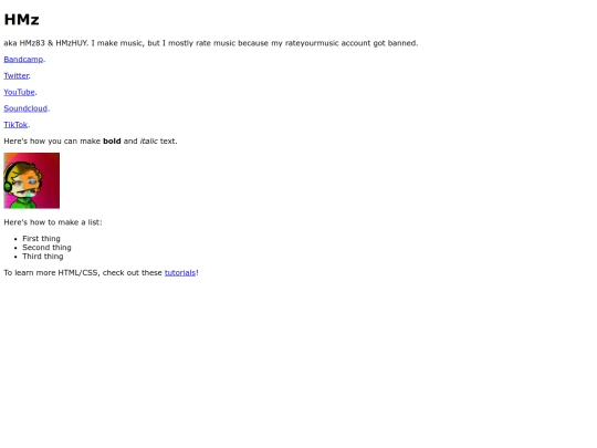 index screenshot