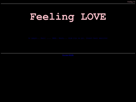 FeelingLove2 screenshot