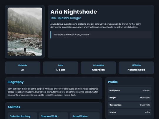 test screenshot