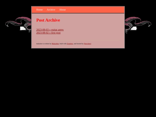 archive screenshot
